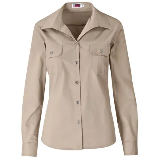 Ladies Long Sleeve Wildstone Shirt Stone